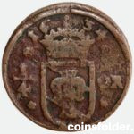 Sweden 1/4 Öre 1634 - Kristina