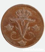 Sweden 1 Öre SM 1749 - Frederick I