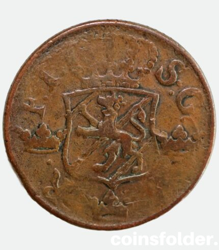 Sweden 2 Öre SM 1743 - Frederick I