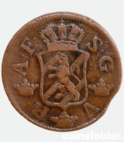 Sweden 2 Öre SM 1767 - Adolf Fredrik