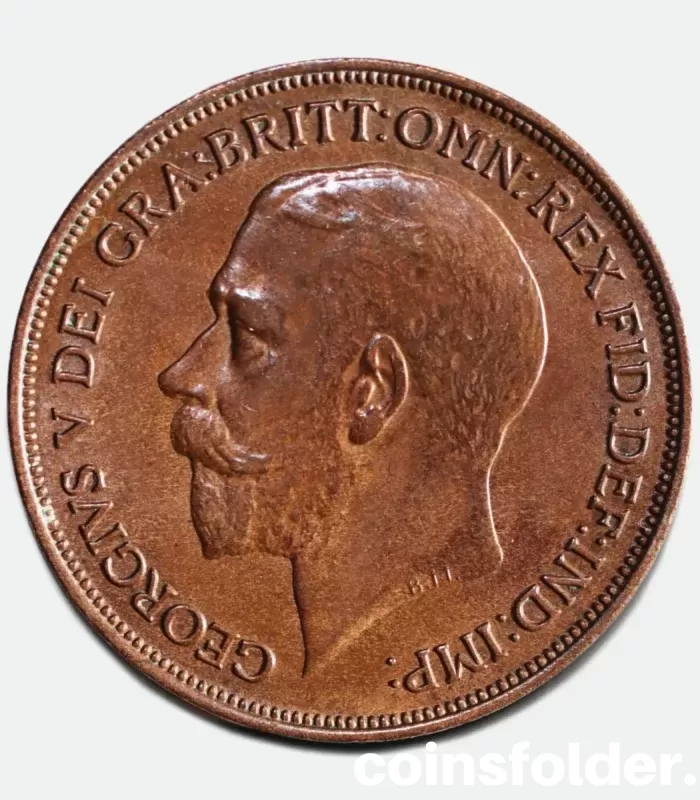 1916 Penny, UNC - George V