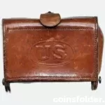 Original U.S. WWI Era M1902 Leather Ammunition Pouch for .30cal Krag and Springfield Rifles