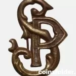 Antique Polish Cadet School Emblems Shoulder Board Cipher