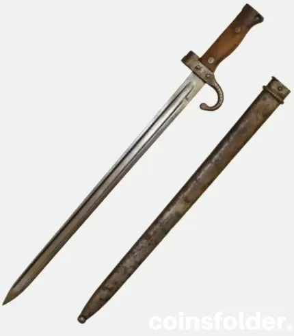 France M1892 Sword Bayonet With Scabbard