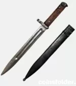 USSR M1940 Tokarev SVT-40 Knife Bayonet With Scabbard