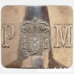 Police Belt Buckle from Melilla, an Autonomous City in Spanish Africa