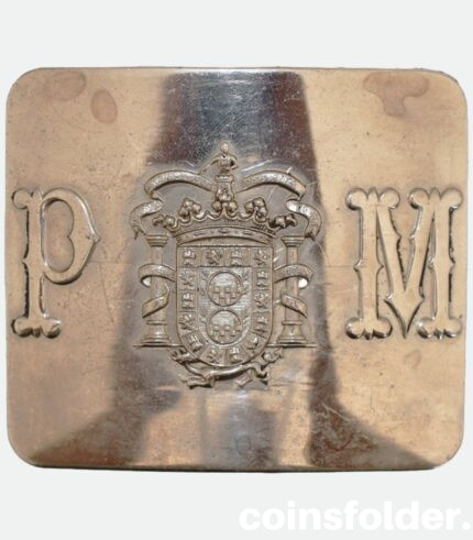 Police Belt Buckle from Melilla, an Autonomous City in Spanish Africa