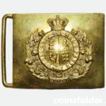 Authentic British Army Royal Engineers Belt Buckle the Victorian Era
