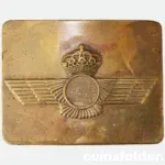 1975-1985 Spanish Air Force Belt Buckle Juan Carslos I Era