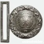 Dominican Republic Army Officer Belt Buckle