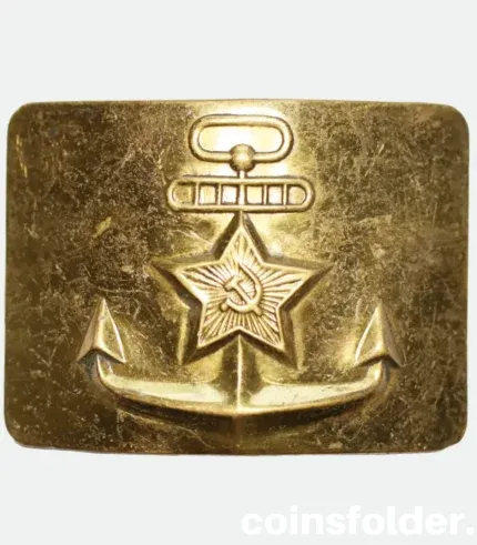 Soviet Union (USSR) Navy Belt Buckle