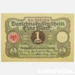1 Mark 1920, Germany banknote, UNC