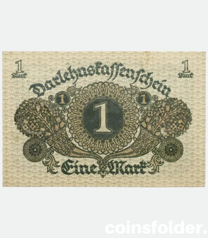 1 Mark 1920, Germany banknote, UNC