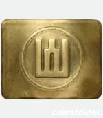 Lithuania Army Belt Buckle with "Columns of Gediminas" 90's