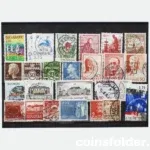 Souvenir Set of 26 Old Mixed Denmark Stamps - Giftcard Packed