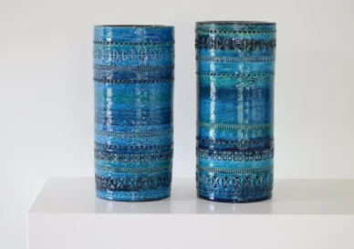 Aldo Londi's Rimini Blu Bitossi Vase