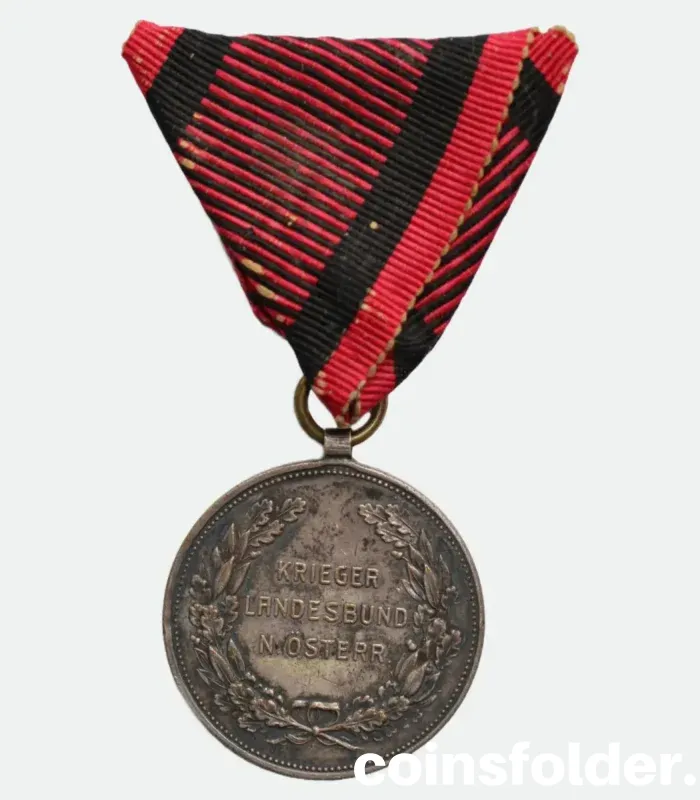 Austria Krieger Landesbund Niederösterreich Medal, honoring Lower Austria veterans.