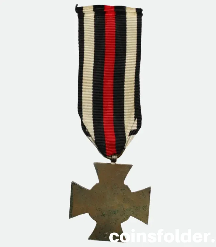 WWI 1914-1918 Germany Medal, The Honour Cross of the World War (Hindenburg Cross), Carl Poellath maker mark