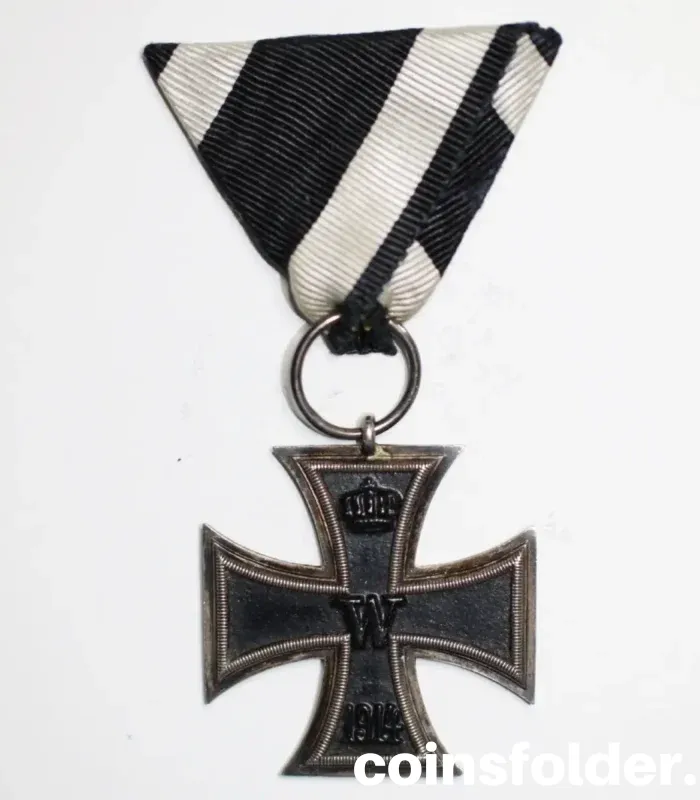 1914 Germany Iron Cross 2nd Class Medal by Sy & Wagner