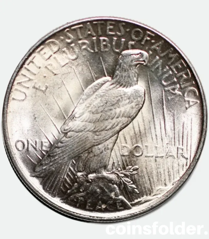 1922 Philadelphia Peace Silver Dollar, Brilliant Uncirculated