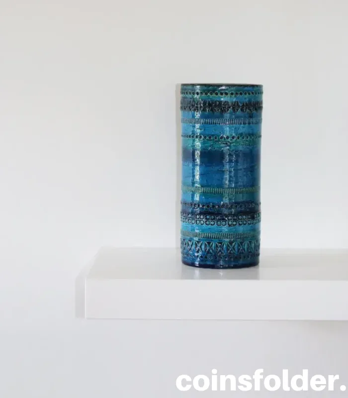 Vintage Aldo Londi Bitossi Vase - Mid-century Italian Ceramic Masterpiece