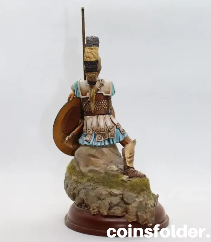 Greek Strategos Tin Soldier Statuette - Ancient Greece