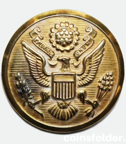 Vintage US Army Button by Rex Products Corp, New Rochelle, NY