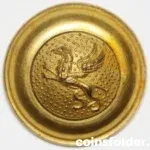 Vintage Södermanland Regiment Swedish Army Button