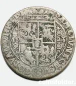 1623 Poland-Lithuania Bromberg Silver Ort coin in VF condition.