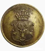 Antique Livery Button - Mecklenburg Crest