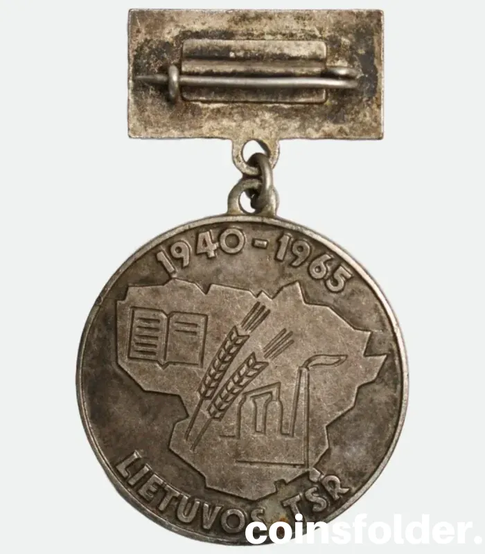 1940–1965 Lithuania Silver Medal – Good Work Award