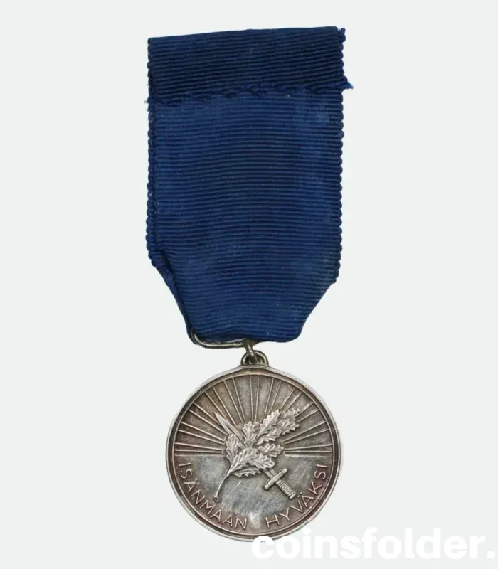 1977 First Class Medal of the White Rose of Finland with golden cross
