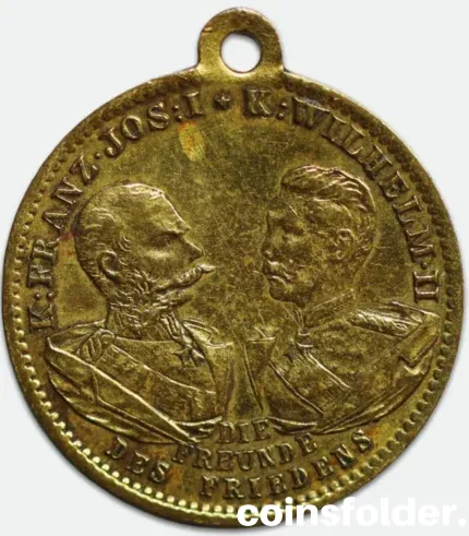 Franz Josef Wilhelm II Friendship Medal – Austria-Hungary & Germany