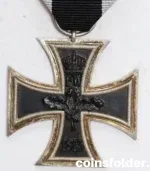 1914 German Iron Cross 2nd Class with original service ribbon bar