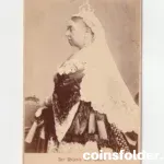 Antique Cabinet Photo of Queen Victoria by A. Bassano