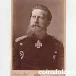 Antique photo of Kaiser Frederick III German Emperor