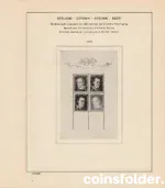 Estonia stamp collection 1918–1940 with Schaubek album pages