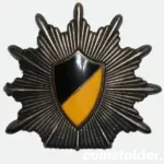 Germany Baden-Württemberg Police Cap Badge 1958–1979