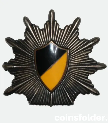 Germany Baden-Württemberg Police Cap Badge 1958–1979
