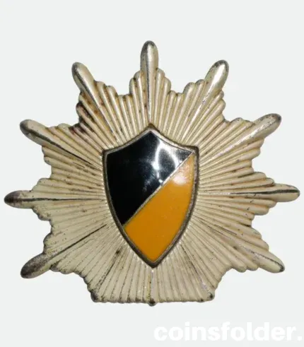 Germany Baden-Württemberg Police Cap Badge 1958–1979