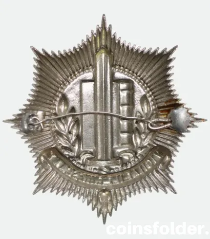 Netherlands Dutch National Police Hat Badge