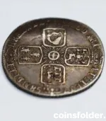 1758 Great Britain Silver Sixpence George II Coin XF