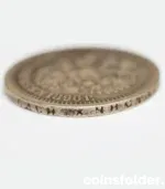 1896 Russian 50 Kopecks Nicholas II Coin F