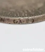 1898 Russian 1 Rouble Nicholas II Coin VF