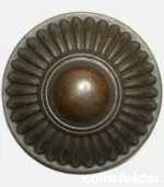 Vintage Artillery and Air Force Officer Button m/23 by C.C. Sporrong & Co