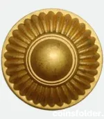 Vintage Artillery and Air Force Officer Button m/52 by C.C. Sporrong & Co