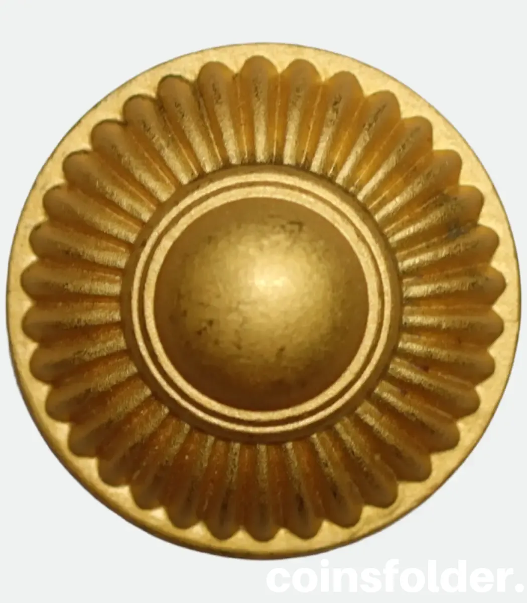 Artillery and Air Force Officer Button m/52 C.C. Sporrong & Co Vintage Artillery and Air Force Officer Button m/52 by C.C. Sporrong & Co