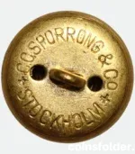 Vintage Artillery and Air Force Officer Button m/52 by C.C. Sporrong & Co