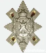 WWII Black Watch (Royal Highlanders) original cap badge