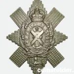 WWII Black Watch (Royal Highlanders) original cap badge